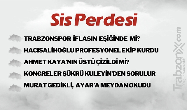 08.01.2023 SİS PERDESİ