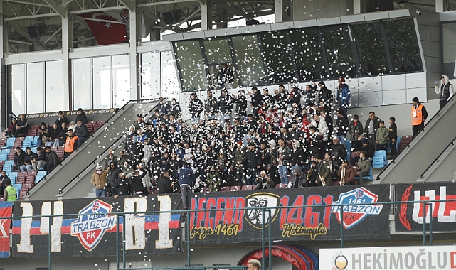 1461 TRABZON, VANSPOR ENGELİNE TAKILDI