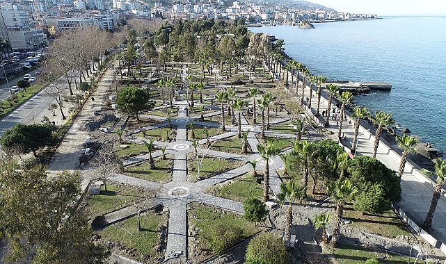AKÇAABAT SAHİL PARKI ADIM ADIM YENİ YÜZÜNE KAVUŞUYOR