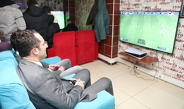 AKÇAABAT’TA PLAYSTATİON TURNUVASINDA HEYECAN DORUKTA