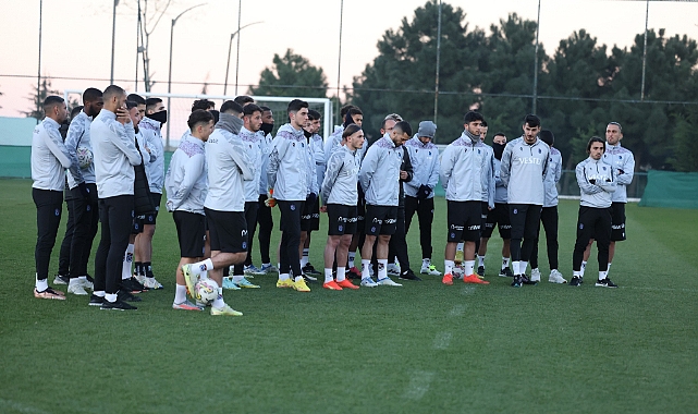BAŞAKŞEHİR MAÇI HAZIRLIKLARI BAŞLADI