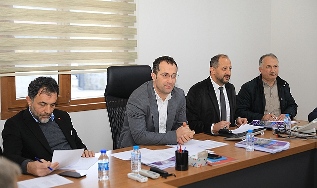 BAŞKAN EKİM MUHTARLARLA BULUŞTU