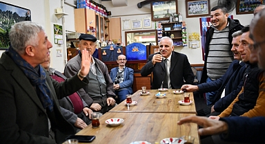 BAŞKAN ZORLUOĞLU OF’TA İNCELEMELERDE BULUNDU