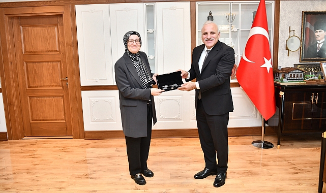 BAŞKAN ZORLUOĞLU SİVİL TOPLUM VE HALKLA İLİŞKİLER BAŞKANI UYGUR’U AĞIRLADI