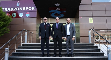 BAŞSAVCI VEKİLİ'NDEN TRABZONSPOR'A ZİYARET