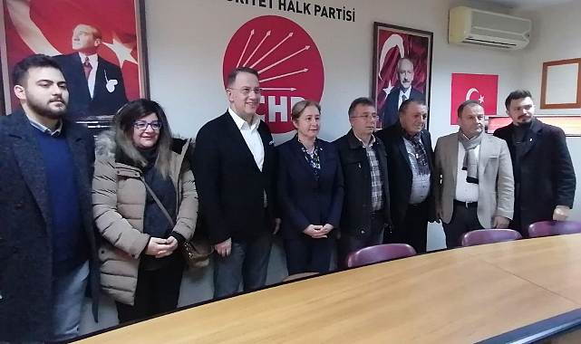 ÇALIK, CHP İL YÖNETİMİNİ ZİYARET ETTİ