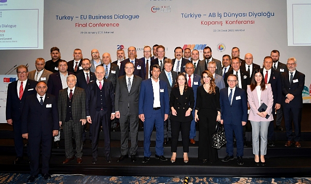 ÇELEBİ, TÜRKİYE - AB İŞ DÜNYASI DİYALOĞU TOPLANTISINA KATILDI