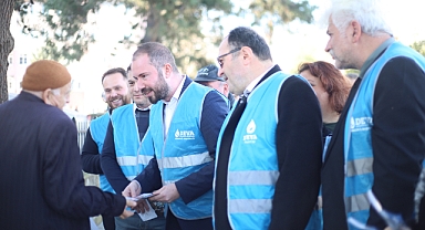 DEVA PARTİSİ ARAKLI SOKAKLARINDA