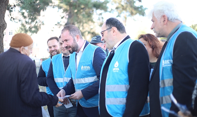 DEVA PARTİSİ ARAKLI SOKAKLARINDA