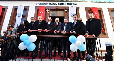 ORTAHİSAR BASIN MÜZESİ AÇILDI