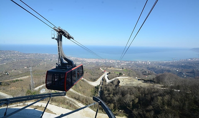 TRABZON’DAKİ TELEFERİĞİN HİZMET VERECEĞİ TARİH BELLİ OLDU