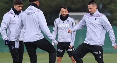 TRABZONSPOR ALANYASPOR MAÇI HAZIRLIKLARINI SÜRDÜRÜYOR