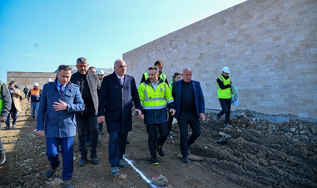 ZORLUOĞLU TRABZON’UN YENİ YAŞAM ALANINDA İNCELEMELERDE BULUNDU
