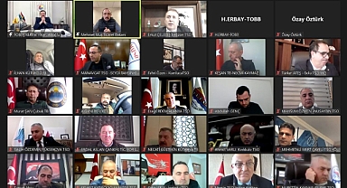 BAKAN MUŞ VE BAŞKAN HİSARCIKLIOĞLU ODA-BORSA BAŞKANLARIYLA GÖRÜŞTÜ