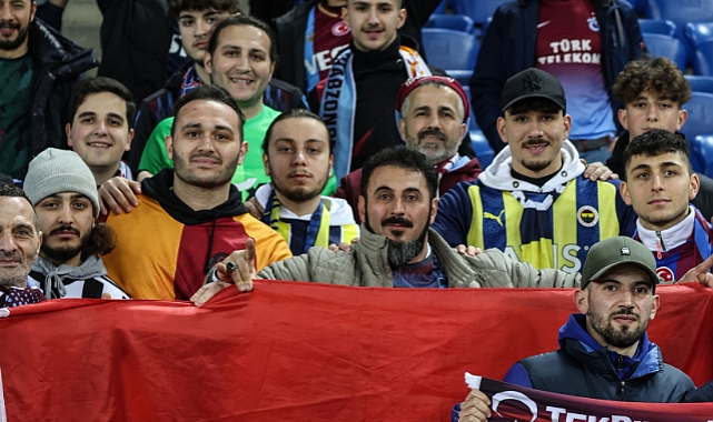 BASEL'DE TRABZONSPOR'A TARAFTAR DESTEĞİ