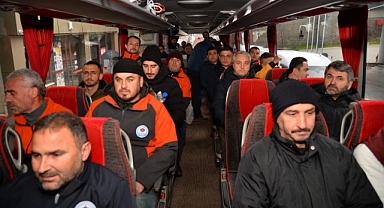 DEPREM BÖLGESİNDEKİ BÜYÜKŞEHİR PERSONELİ GÖREV DEĞİŞİMİ YAPTI