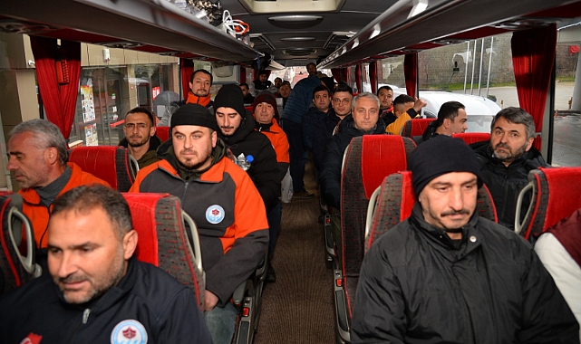 DEPREM BÖLGESİNDEKİ BÜYÜKŞEHİR PERSONELİ GÖREV DEĞİŞİMİ YAPTI