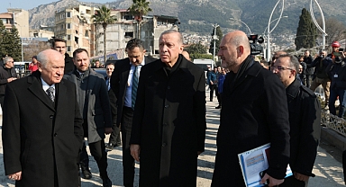 ERDOĞAN: ŞEHİR MERKEZLERİNİ OVALARDAN DAĞLARA KAYDIRMAK İSTİYORUZ