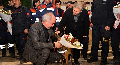 KAHRAMAN ARAMA KURTARMA EKİBİ TRABZON’A DÖNDÜ