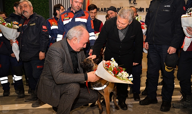 KAHRAMAN ARAMA KURTARMA EKİBİ TRABZON’A DÖNDÜ