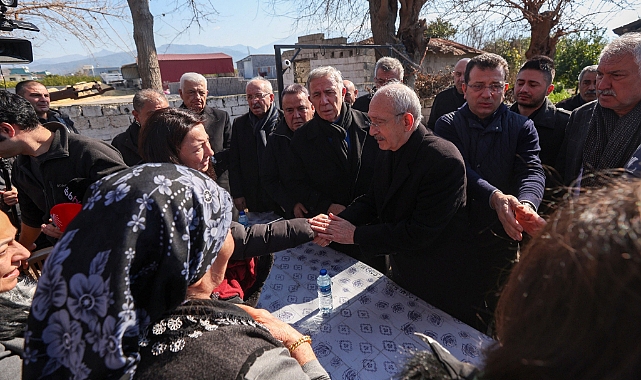 KILIÇDAROĞLU: ÇADIR İHTİYACI KARŞILANMAMIŞ, BÜYÜK EKSİKLİKLER VAR