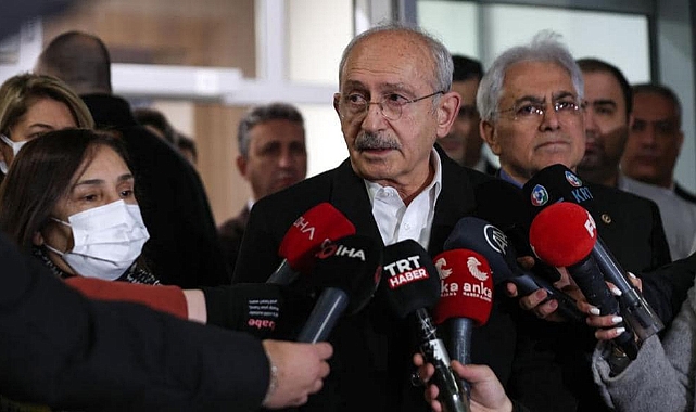 KILIÇDAROĞLU, SERMAYE PİYASASI KURULU ÖNÜNE GİTTİ