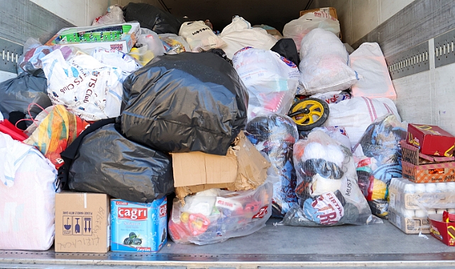 OYUNCAKLAR DEPREM BÖLGESİNE GÖNDERİLDİ