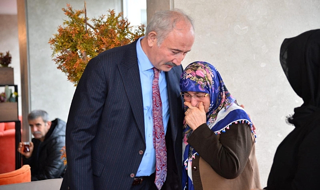 TRABZON DEPREMZEDELERE KUCAK AÇTI