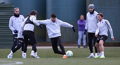 TRABZONSPOR'DA BASEL MAÇI HAZIRLIKLARI SÜRÜYOR