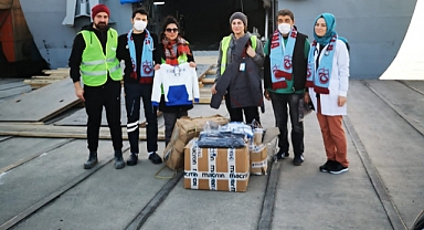 TRABZONSPOR MONTLARI İHTİYAÇ SAHİPLARİNE DAĞITILIYOR