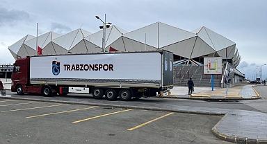 TRABZONSPOR YARDIM TIRLARI YOLA ÇIKTI
