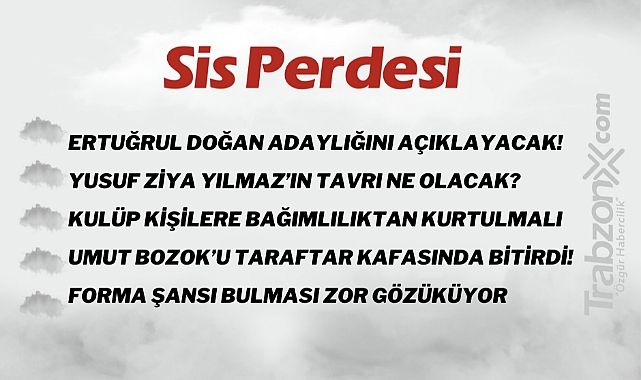 05.03.2023 SİS PERDESİ