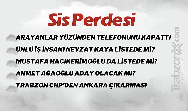 06.03.2023 SİS PERDESİ