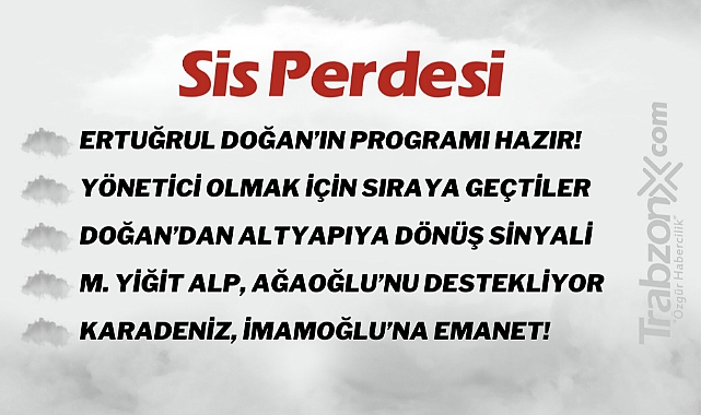 13.03.2023 SİS PERDESİ