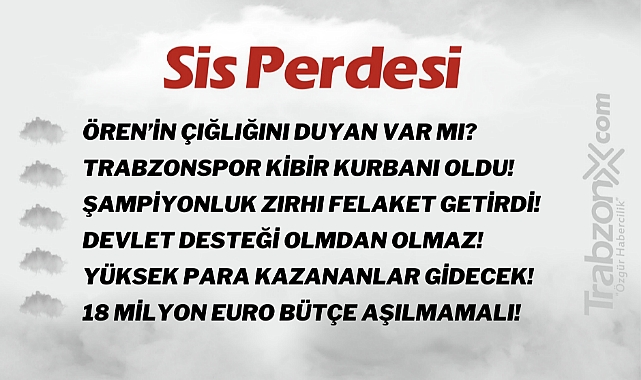 17.03.2023 SİS PERDESİ