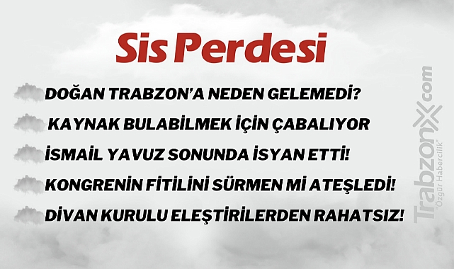 20.03.2023 SİS PERDESİ