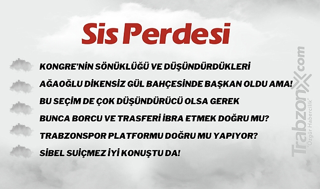 26.03.2023 SİS PERDESİ