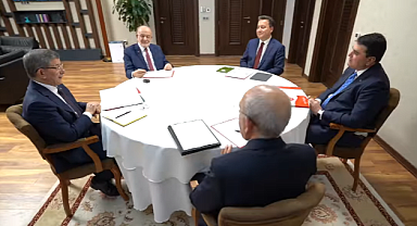 5 LİDER BİR ARAYA GELDİ: GÖRÜŞME BAŞLADI