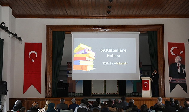 AKÇAABAT’TA KÜTÜPHANE HAFTASINA ÖZEL ETKİNLİK YAPILDI