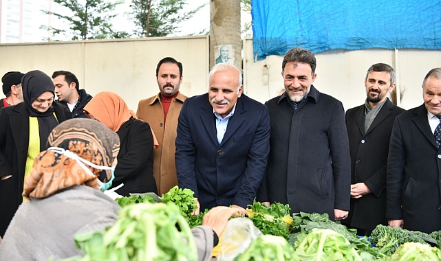 BAŞKAN ZORLUOĞLU AKÇAABAT’TA ESNAF VE VATANDAŞLARLA BULUŞTU