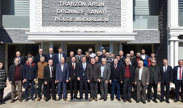 ÇELEBİ:TRABZON'UN DOĞU BÖLGESİNE DE OSB OLUŞTURMAK İSTİYORUZ