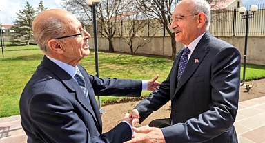 KEMAL KILIÇDAROĞLU, AHMET NECDET SEZER İLE GÖRÜŞTÜ