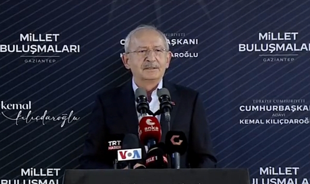 KILIÇDAROĞLU: BU BİNALARIN HEPSİ YAPILACAK BEŞ KURUŞ ALINMAYACAK