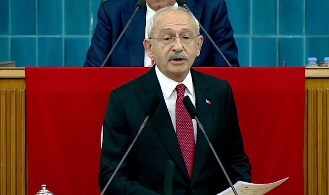 KILIÇDAROĞLU: BUGÜN VEDA ETMEK İÇİN BURADAYIM