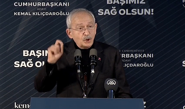 KILIÇDAROĞLU: HERKESİN ANAHTARINI TESLİM EDECEĞİZ, BEŞ KURUŞ ALMAYACAĞIZ