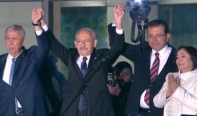 KILIÇDAROĞLU: SEVGİLİ HALKIM EYVALLAH, BAŞLIYORUZ