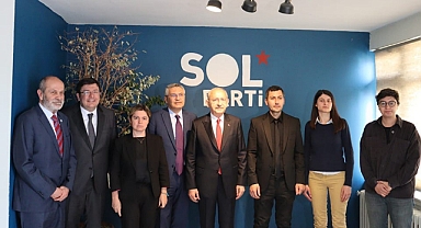 KILIÇDAROĞLU SOL PARTİYİ ZİYARET ETTİ