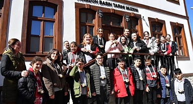 ÖĞRENCİLER BASIN TARİHİ MÜZESİ’Nİ ZİYARET ETTİ