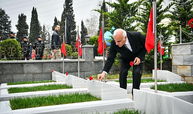 TRABZON'DA ÇANAKKALE ŞEHİTLERİ ANILDI