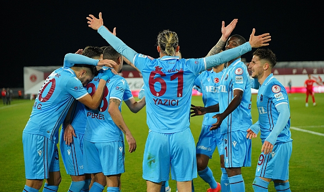 TRABZON'UN İLGİNÇ GOL DAĞILIMI!